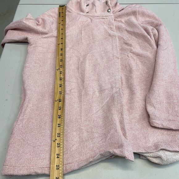 Gap Maternity pink open cardigan pockets women's Medium - Picture 12 of 14